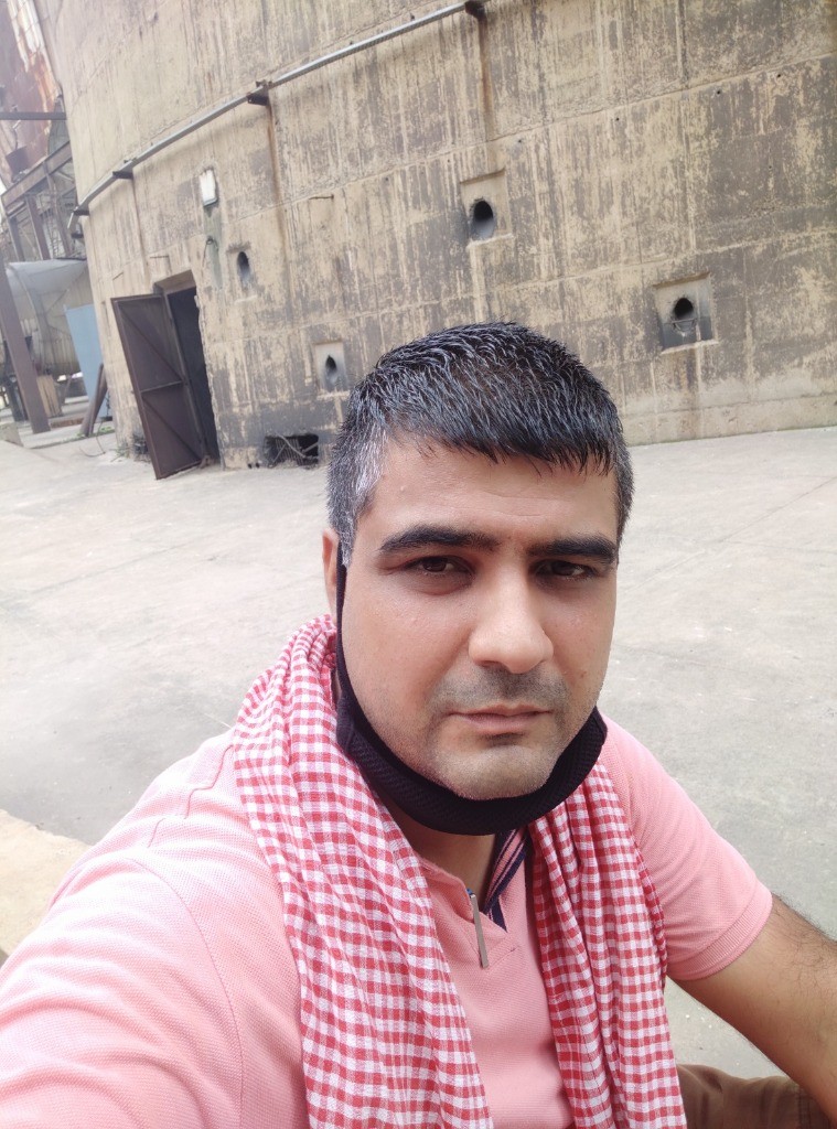 Vikrant Contractors site team supervisor